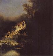 Rembrandt, The Abduction of Proserpine